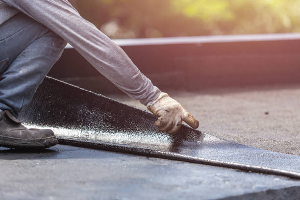Professional Foundation Crack Repair technician working in New Straitsville, OH